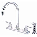 Concord Chrome Lever-handle Kitchen Faucet