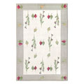 Hand-hooked La Jolla Beige Wool Rug (7'6 x 9'6)