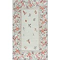 Hand-hooked Jacqueline Rose Wool Rug (5' x 8')