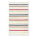 Hand-tufted Lodge Lines Ivory Wool Rug (5'3 x 8'3)