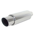 Netami Fireball Slant Cut Stainless Steel Muffler