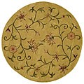 Hand-tufted Autumn Wool Rug (6' Round)