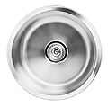 Round Stainless Steel Undermount Kitchen Sink