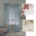 Zen Garden Sheer 84-inch Rod Pocket Curtain Panel
