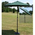 Green 7.5 ft Aluminum Patio Umbrella