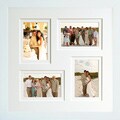 White Four-photo Wall Collage Frame