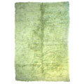 Super 2000-gram Flokati Lime Green Wool Rug (5' x 7')