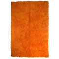 Super 2000 Gram Flokati Orange Rug (5' Round)