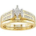 14k Gold 1/2ct TDW Diamond Bridal Rings Set (G-H-I, SI)