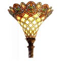 Tiffany-style Arielle Torchiere