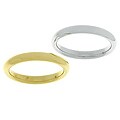 14k Gold 3 mm Comfort Fit Wedding Band (size 4-8.5)