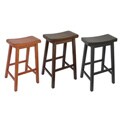 Saddle Seat 29-inch Barstools (Set of 2)