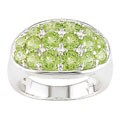 Sterling Silver Peridot Ring