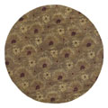 Hand-tufted Chryso Wool Rug (8' Round)
