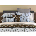 Echo Home Slinky Brown Throw Pillow Set
