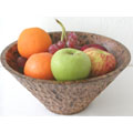 Mango Wood Scalloped Bowl (Thailand)