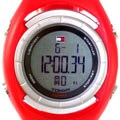 Tommy Hilfiger Men's Analog Digital Red Watch