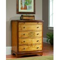 Hand Painted Caramel Accent Chest