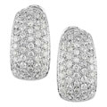 14k White Gold 1 7/8ct TDW Diamond Earrings