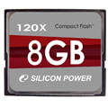 Silicon Power 8GB 120x Speed CompactFlash Card
