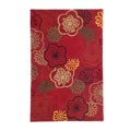 Hand-tufted Summer Garden Wool Rug (5' x 8')
