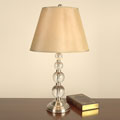 Triple Crystal Table Lamp