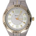 Geneva Platinum Rotating Bezel Fashion Watch