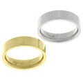 10k Gold 5 mm Flat Wedding Band (size 9-12.5)