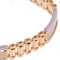 14k Two-tone Gold 8 inch 8.5 mm Link Bracelet