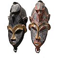 Handcrafted Traditional Bird Mask (Ghana)
