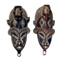 Handcrafted Traditional Bird Mask (Ghana)