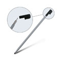 Metal Stylus Pen withi reset pin for Audiovox Spring PPC6700 6700