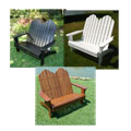 Double Adirondack Loveseat