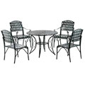 Diamond Lattice Five-piece Iron Game Group Set