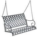 Iron Sleigh Porch Swing