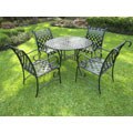 Iron Sleigh 5-piece Game Group Patio Furniture