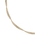 14k Yellow Gold 1 mm 14-inch Singapore Necklace