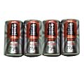 Four Size D Rechargeable NiMH Batteries