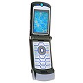 Motorola Ash/Silver V3I Quadband Cell Phone