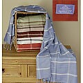 Himalayan Luxury Cashmere Windowpane Throw