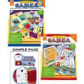 Kindergarten Basic Language Arts & Math G.A.M.E.S. Book Set