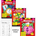 Money  Time and Problem Solving Workbooks (Grades 2-3)