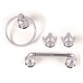 Moen Platinum 4-piece Bathroom Accessory Set