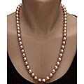 Cultured Freshwater Pink Pearl Necklace (10-11 mm) (Case of 3)