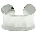 Sterling Silver Wide Cuff Bracelet