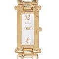 Bulova Women's White Dial Goldtone Bangle Watch