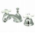 Restoration Chrome Widespread Bathroom Faucet
