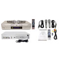 RJ Multi-region Karaoke DVD/CDG Player w/ Two Microphones