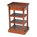 Birch Tea Table with Drawer and Tray