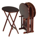Birch 4-piece TV Table Set with Stand